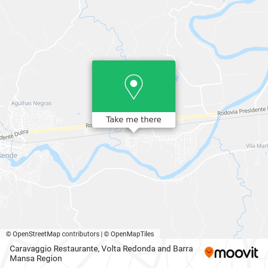 Caravaggio Restaurante map