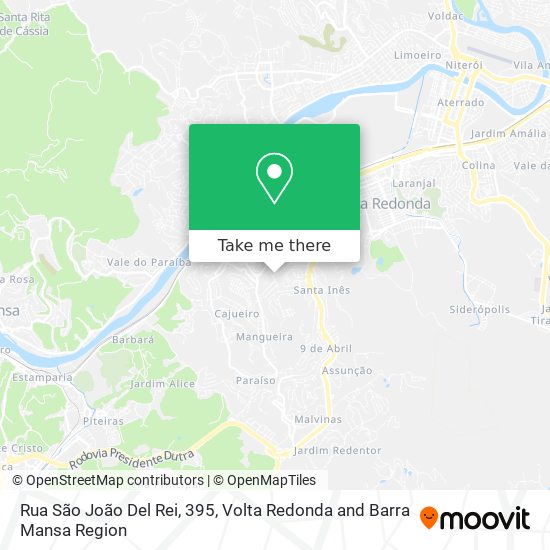 Rua São João Del Rei, 395 map