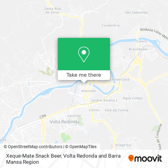 Xeque-Mate Snack Beer map