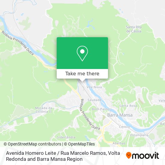 Avenida Homero Leite / Rua Marcelo Ramos map