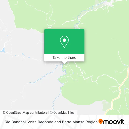Rio Bananal map