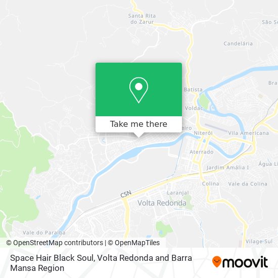 Space Hair Black Soul map