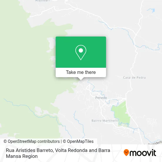 Rua Aristides Barreto map