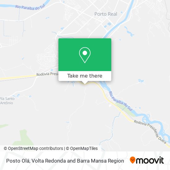 Posto Olá map