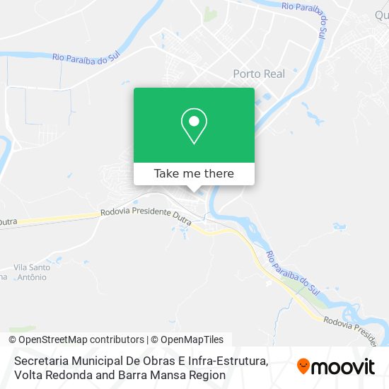 Mapa Secretaria Municipal De Obras E Infra-Estrutura