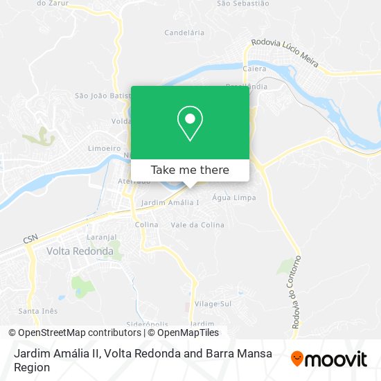 Jardim Amália II map