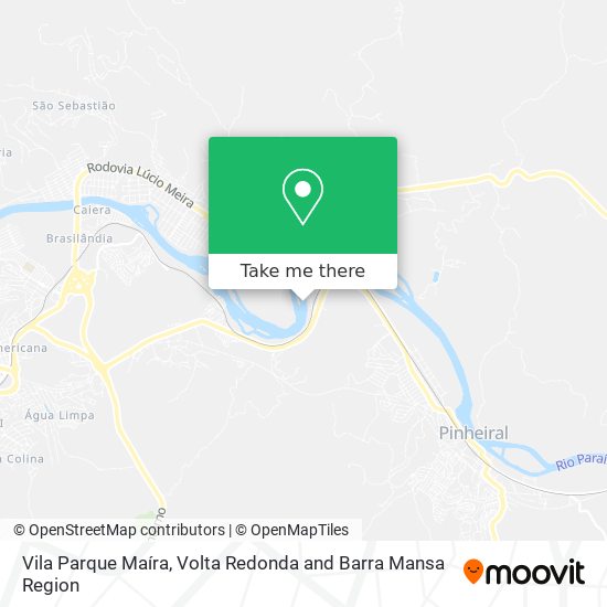 Vila Parque Maíra map