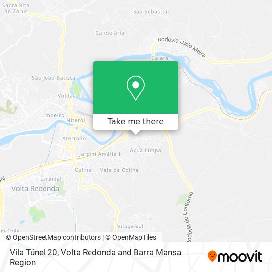 Vila Túnel 20 map