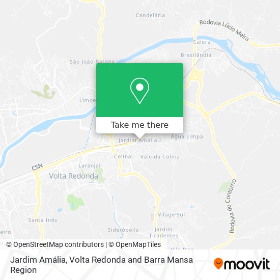 Jardim Amália map