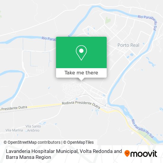 Lavanderia Hospitalar Municipal map