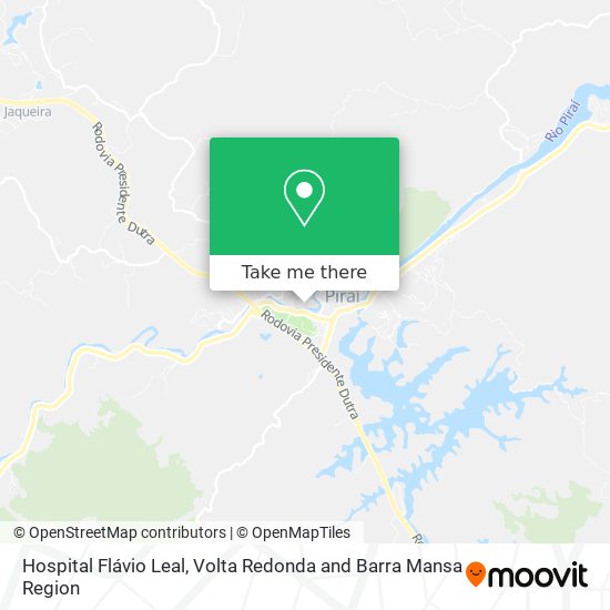 Hospital Flávio Leal map
