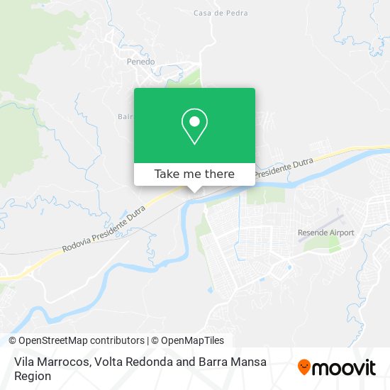 Vila Marrocos map