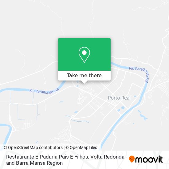 Restaurante E Padaria Pais E Filhos map