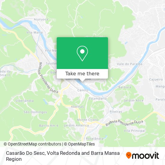 Casarão Do Sesc map