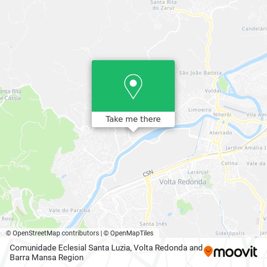 Comunidade Eclesial Santa Luzia map