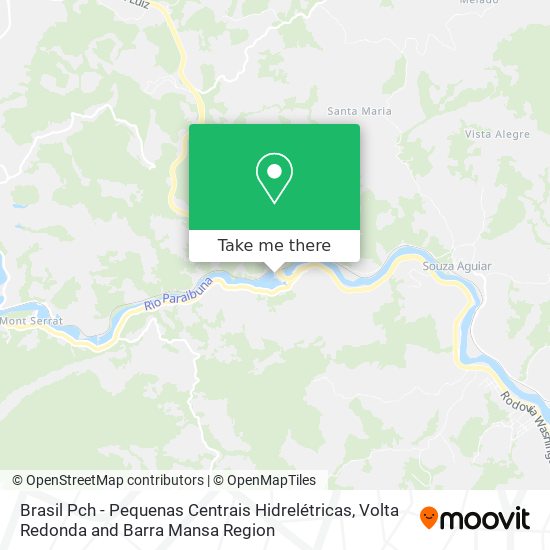 Brasil Pch - Pequenas Centrais Hidrelétricas map