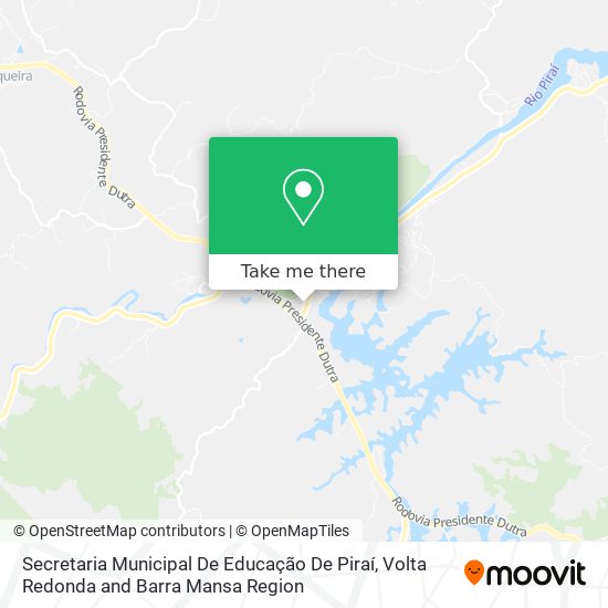 Secretaria Municipal De Educação De Piraí map