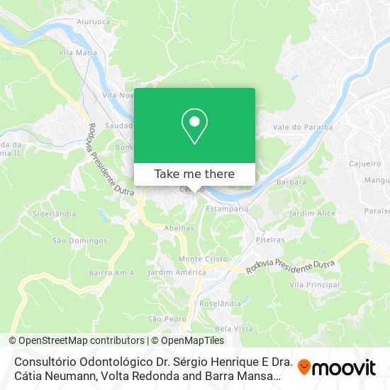 Consultório Odontológico Dr. Sérgio Henrique E Dra. Cátia Neumann map