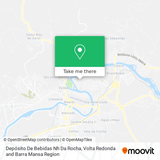 Depósito De Bebidas Nh Da Rocha map
