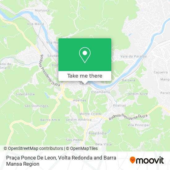 Praça Ponce De Leon map