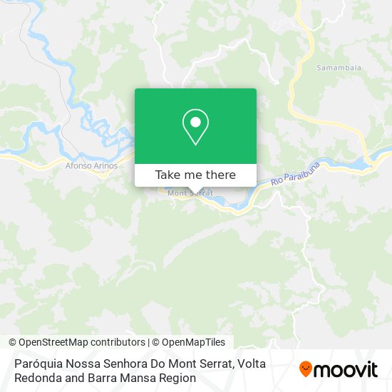 Paróquia Nossa Senhora Do Mont Serrat map