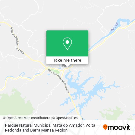 Parque Natural Municipal Mata do Amador map