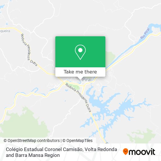 Colégio Estadual Coronel Camisão map