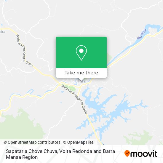 Sapataria Chove Chuva map