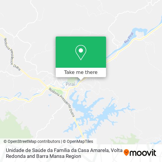Unidade de Saúde da Família da Casa Amarela map