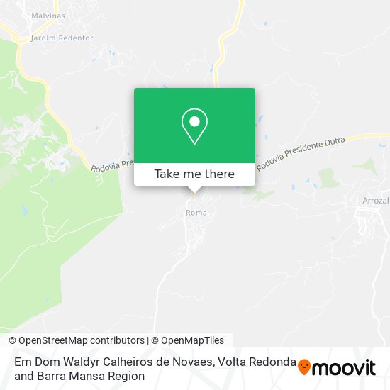 Em Dom Waldyr Calheiros de Novaes map