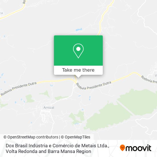 Dox Brasil Indústria e Comércio de Metais Ltda. map