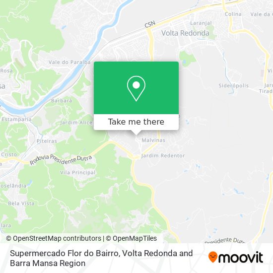 Supermercado Flor do Bairro map