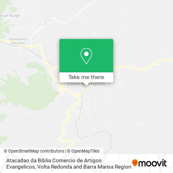 Atacadao da Biblia Comercio de Artigos Evangelicos map