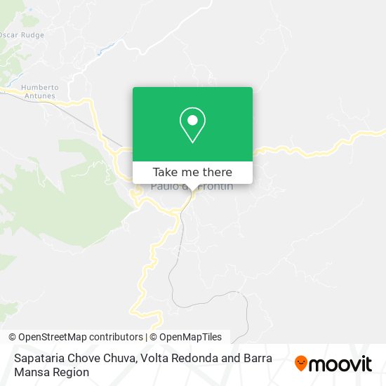 Sapataria Chove Chuva map