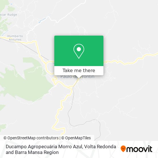 Ducampo Agropecuária Morro Azul map