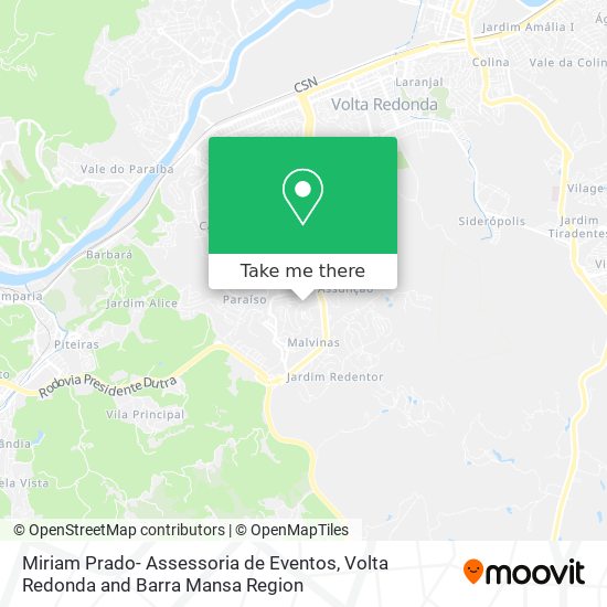 Miriam Prado- Assessoria de Eventos map