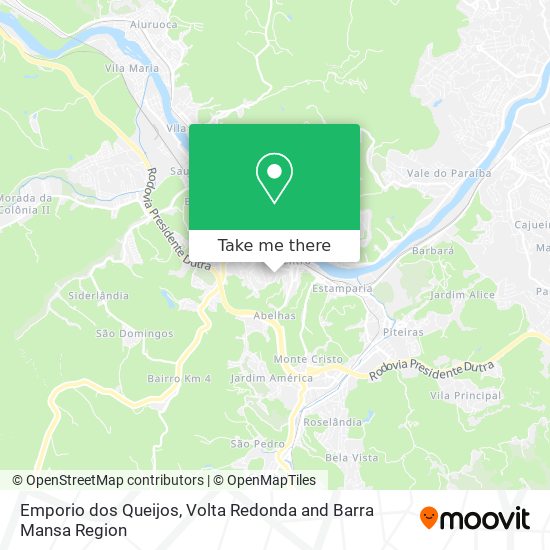 Emporio dos Queijos map