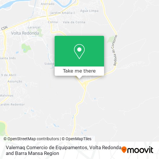 Valemaq Comercio de Equipamentos map