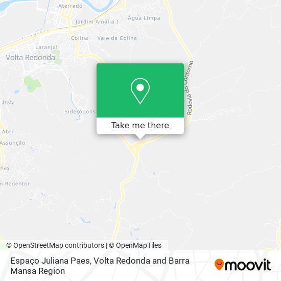 Espaço Juliana Paes map