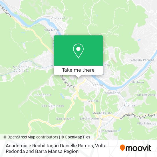 Academia e Reabilitação Danielle Ramos map