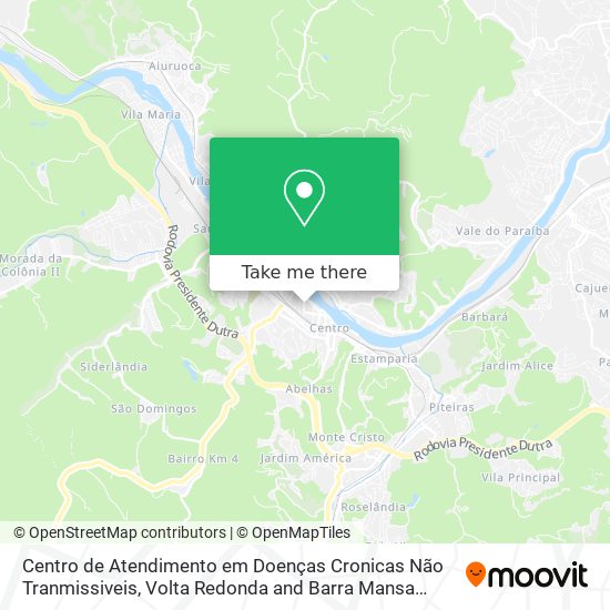 Centro de Atendimento em Doenças Cronicas Não Tranmissiveis map