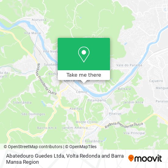 Abatedouro Guedes Ltda map