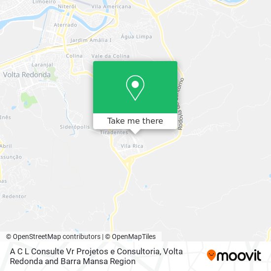A C L Consulte Vr Projetos e Consultoria map