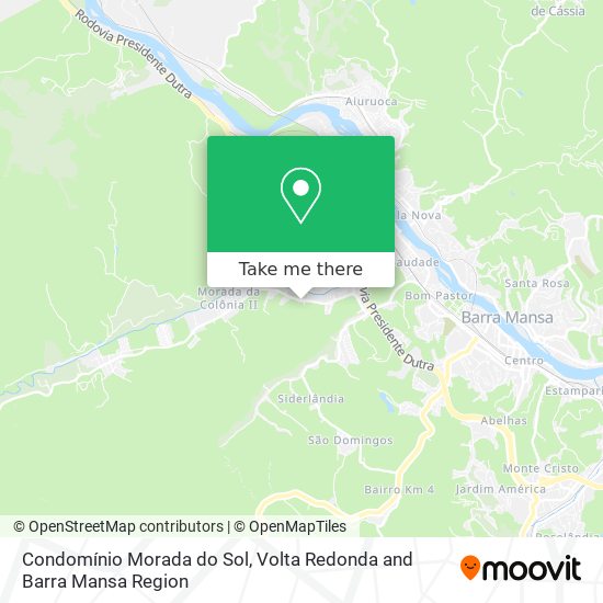 Condomínio Morada do Sol map