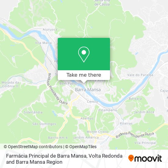 Farmácia Principal de Barra Mansa map