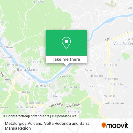 Metalúrgica Vulcano map