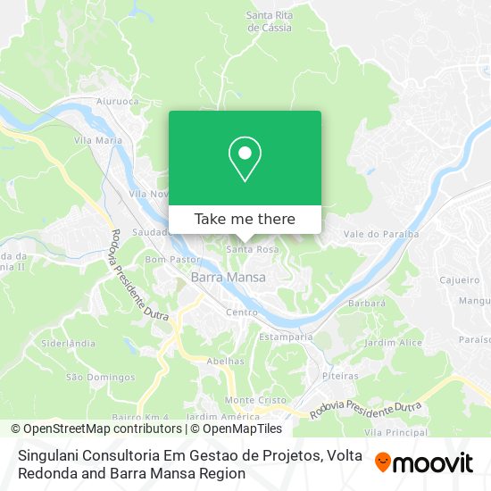 Singulani Consultoria Em Gestao de Projetos map