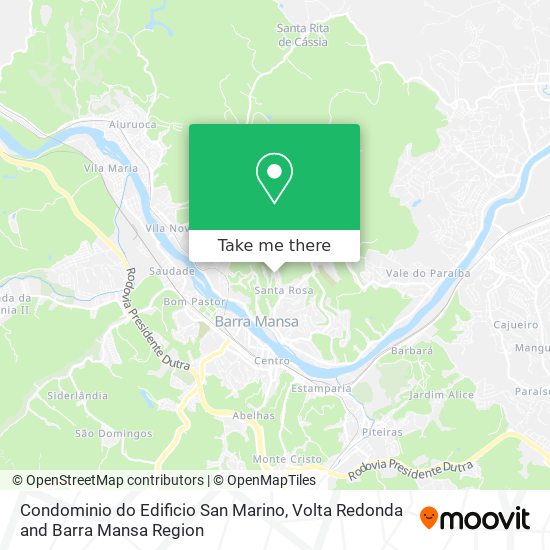 Condominio do Edificio San Marino map