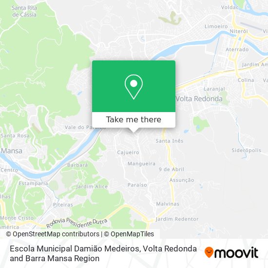 Escola Municipal Damião Medeiros map