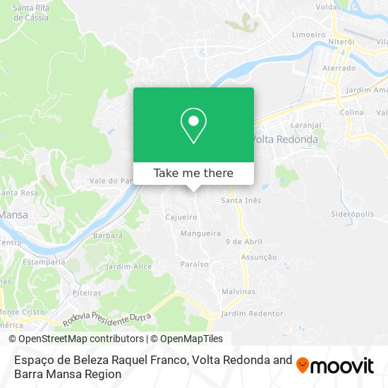 Espaço de Beleza Raquel Franco map